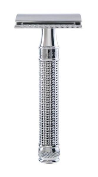 Edwin Jagger Chrome 3D Laser Diamond Safety Razor DE3D14