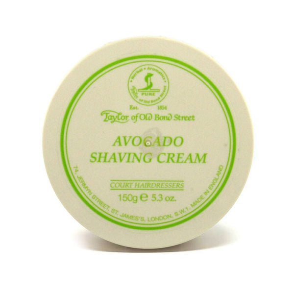 Taylor of Old Bond Street Avocado Shaving Cream 150g