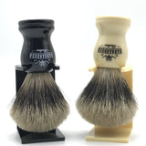 Barbarossa Brothers Pure Badger Shaving Brush Black