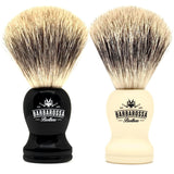 Barbarossa Brothers Pure Badger Shaving Brush Black