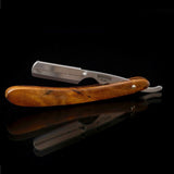 'The Privateer' Wooden Shavette in Brown by Barbarossa Brothers