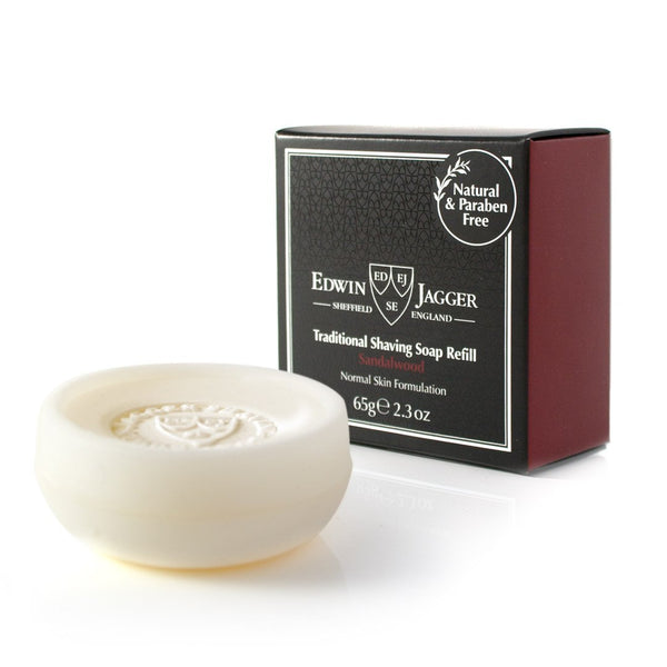 Edwin Jagger Shaving Soap Sandalwood Refill 65g