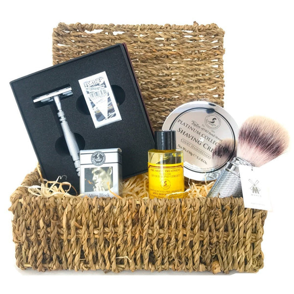 Feather Safety Razor Hamper