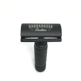 'The Ottoman' Double Edge Safety Razor in Matt Black by Barbarossa Brothers
