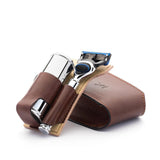 MÜHLE Florentine Leather Travel Shaving Set