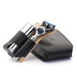 MÜHLE Florentine Leather Travel Shaving Set