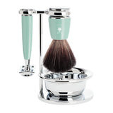 MÜHLE Rytmo Mint Resin Ash 4-Piece Shaving Set