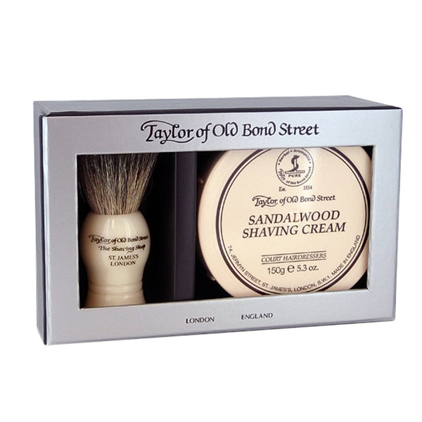 Taylor of Old Bond Gift Set Sandalwood