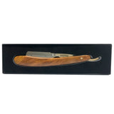 'The Privateer' Wooden Shavette in Brown by Barbarossa Brothers