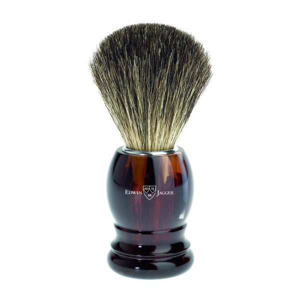 Badger Brush - Edwin Jagger Pure Badger Tortoiseshell Shaving Brush
