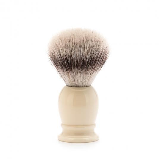 Badger Brush - MÜHLE Classic 'Silvertip' Fibre Ivory Small Shaving Brush 39K257