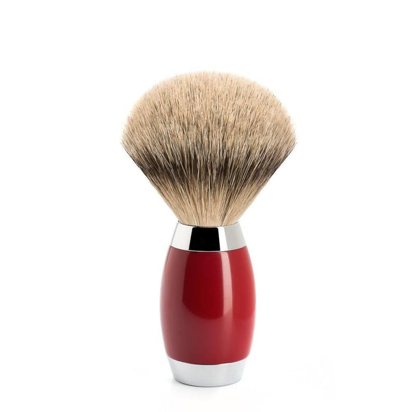 Badger Brush - Mühle Edition No.2 Chinese Lacquer Silvertip Shaving Brush 493ED2