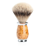 Badger Brush - Mühle Purist Silvertip Shaving Brush With Karelian Masur Birch 091H55
