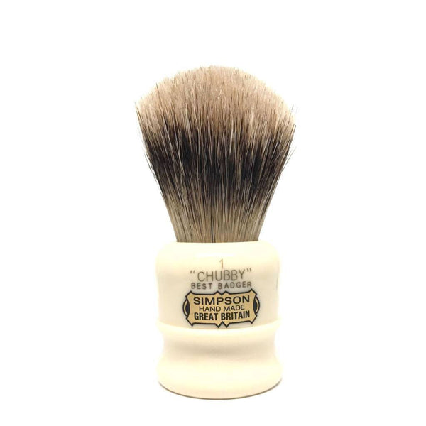 Badger Brush - Simpsons Chubby 1 Shaving Brush 85mm