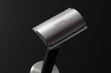 Feather WS-D2S Wood Handle Stainless Safety Razor & Stand