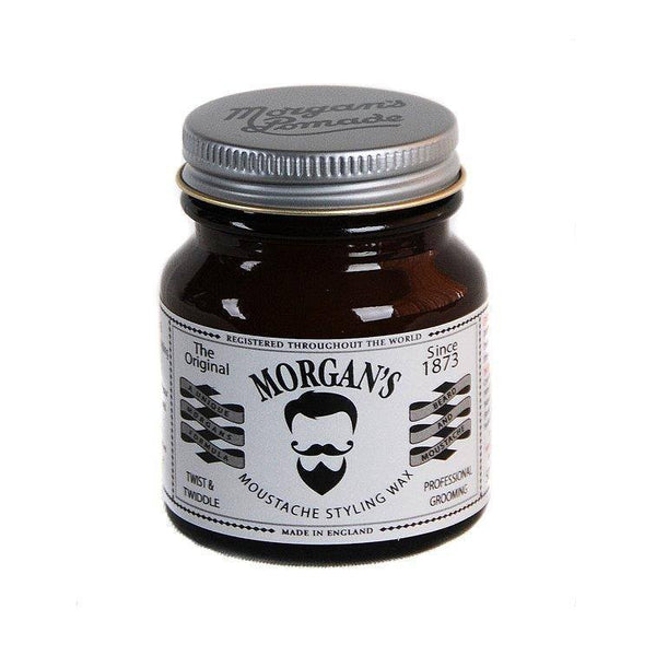 Moustache Wax - Morgan's Twist And Twiddle Moustache Styling Wax 50g
