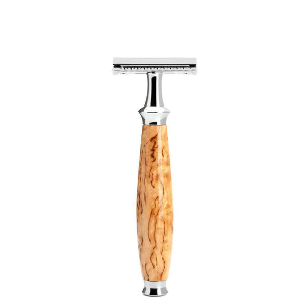 MÜHLE Purist Karelian Masur Birch Safety Razor R55SR
