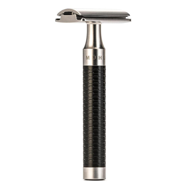 Mühle ROCCA Stainless Steel / Black Safety Razor R96