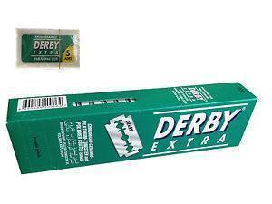 Razor Blades - Derby Extra Double Edge Razor Blades Pack Of 100