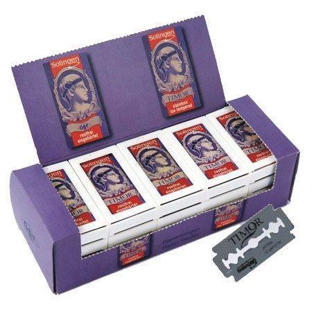 Razor Blades - Timor Stainless Steel Razor Blades