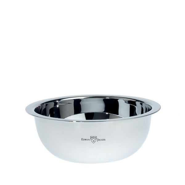 Shaving Bowl - Edwin Jagger Polished Stainless Steel Shaving Soap Bowl