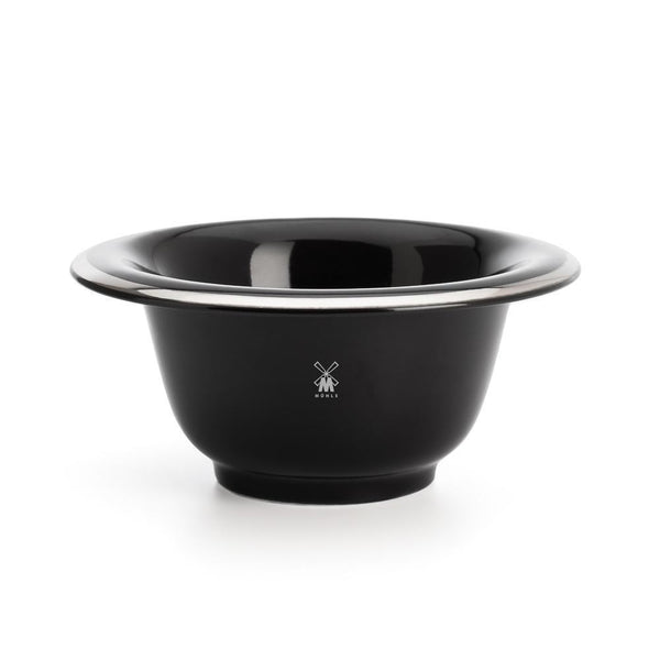 Shaving Bowl - Mühle Black Porcelain Soap Bowl RN16