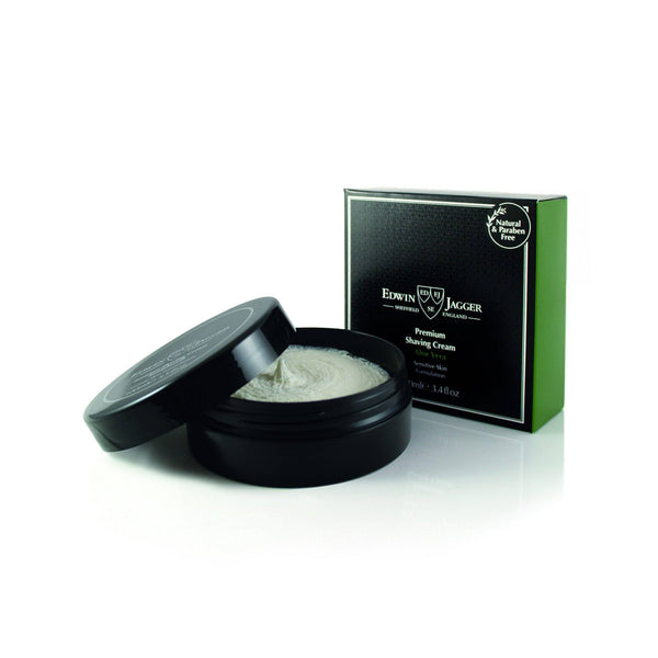 Shaving Cream - Edwin Jagger Premium Shaving Cream With Aloe Vera 100ml