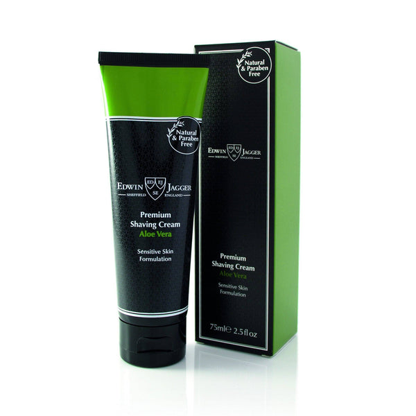 Shaving Cream - Edwin Jagger Premium Shaving Cream With Aloe Vera 75ml