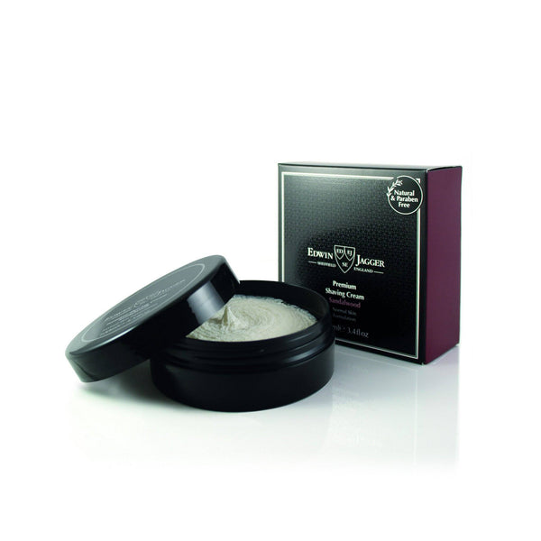 Shaving Cream - Edwin Jagger Premium Shaving Cream With Sandalwood 100ml