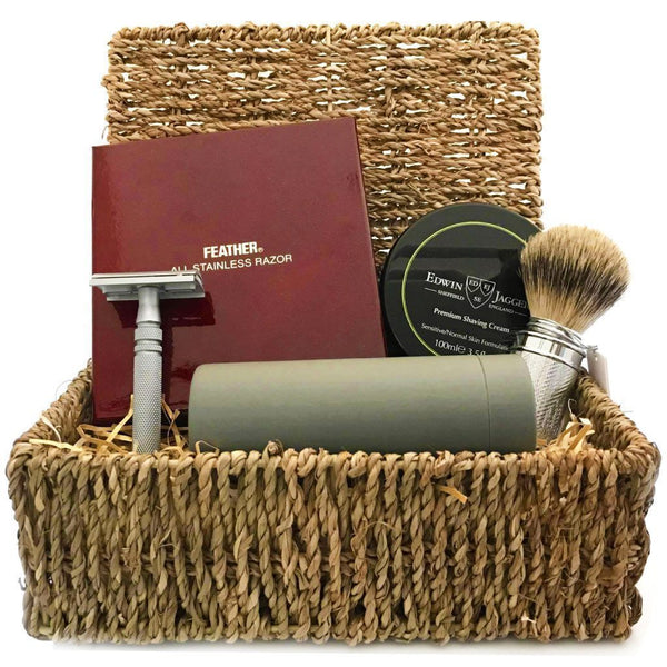 Shaving Set - The Aficionado Safety Razor Christmas Hamper