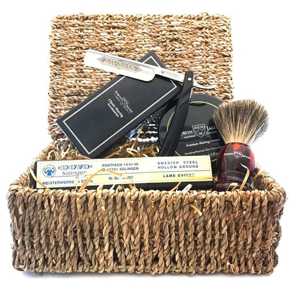 Shaving Set - The Beginner Straight Razor Christmas Hamper
