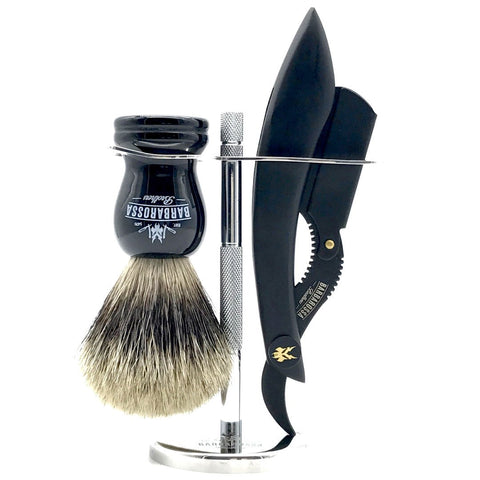 Barbarossa Brothers Shaving Brush & Razor Stand