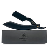 'The Cutlass' Wooden Shavette in Black by Barbarossa Brothers