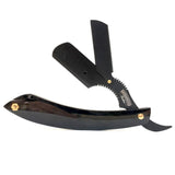 'The Cutlass' Horn Shavette in Black by Barbarossa Brothers