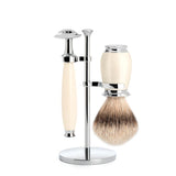 Mühle Purist Cream Resin 3-Piece Shaving Set