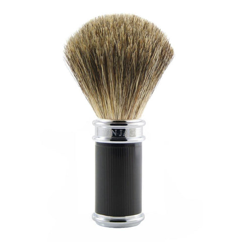 Badger Brush - Edwin Jagger Rubber Coated DE86 Badger Brush (81SB86RC15)