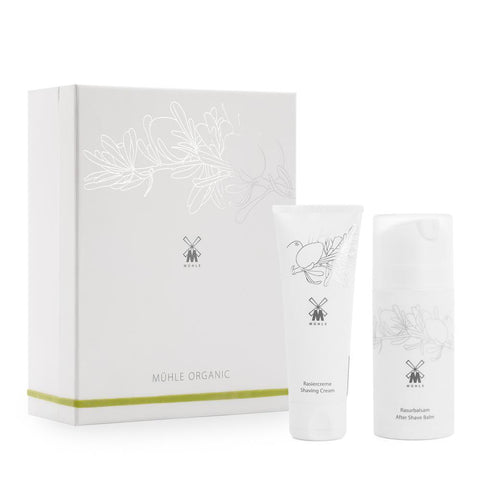 Mühle ORGANIC, Gift Set incl. Shaving Cream & Shave Balm