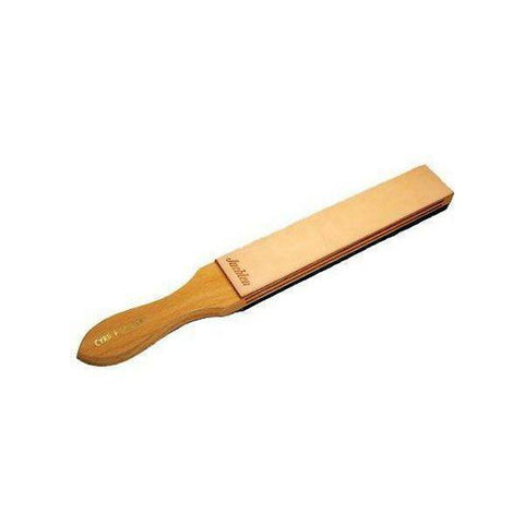 Leather Strop And Honing Stone - Cyril R. Salter Leather Strop And Honing Stone