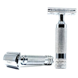 Razor - Barbarossa Brothers - Ottoman Double Edge Razor - Silver