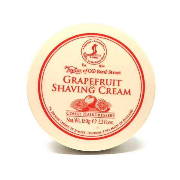 Shaving Cream - Taylor Of Old Bond Street Grapefruit Shaving Cream 150g
