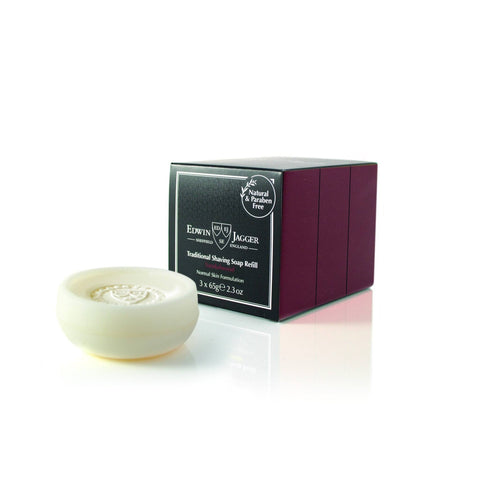 Shaving Soap - Edwin Jagger Shaving Soap With Sandalwood X 3